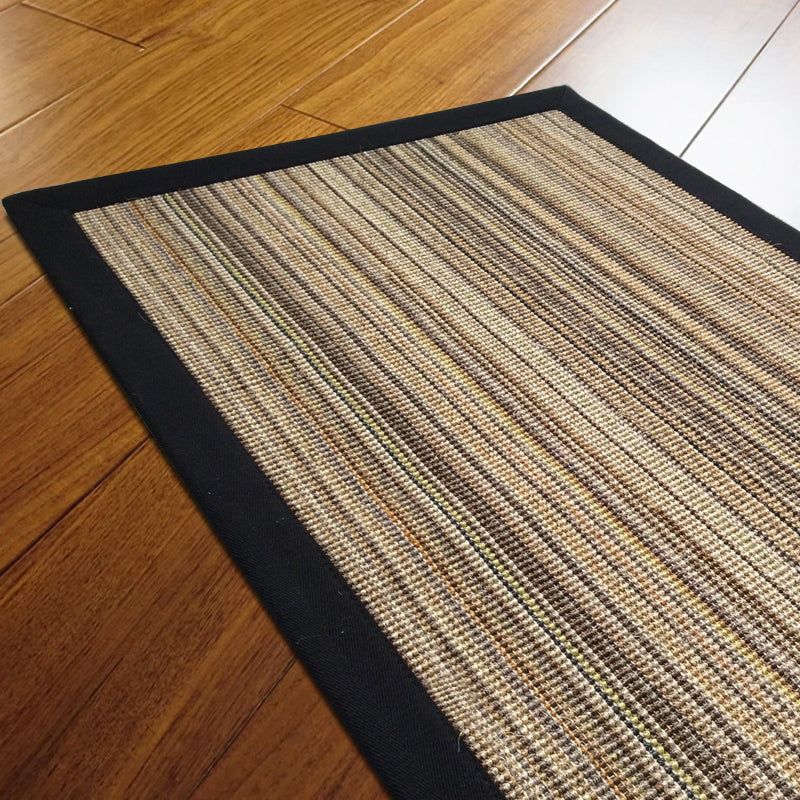 Multi Color Rustic Rug Sisal Solid Color Indoor Rug Anti-Slip Backing Stain-Resistant Machine Washable Carpet for Home Clearhalo 'Area Rug' 'Rug' 2317889
