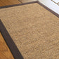 Minimalist Living Room Rug Multi Color Solid Color Indoor Rug Sisal Non-Slip Backing Machine Washable Area Carpet Red Brown Clearhalo 'Area Rug' 'Rug' 2317906