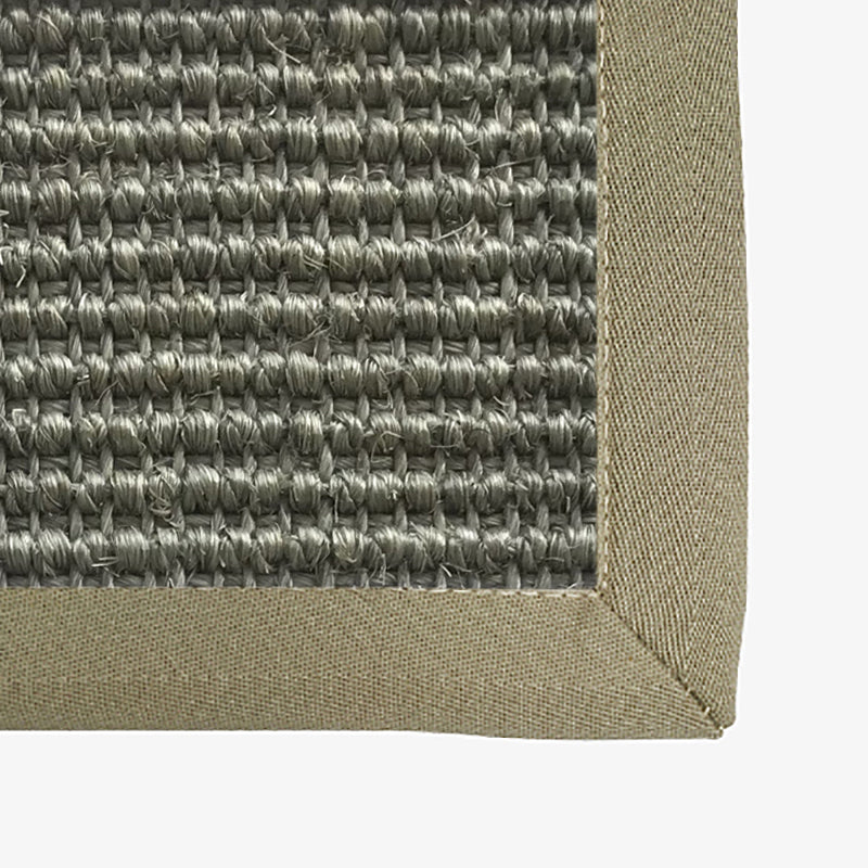 Farmhouse Parlor Rug Multi Colored Solid Color Indoor Rug Sisal Anti-Slip Backing Pet Friendly Easy Care Area Carpet Light Army Green Clearhalo 'Area Rug' 'Rug' 2317916