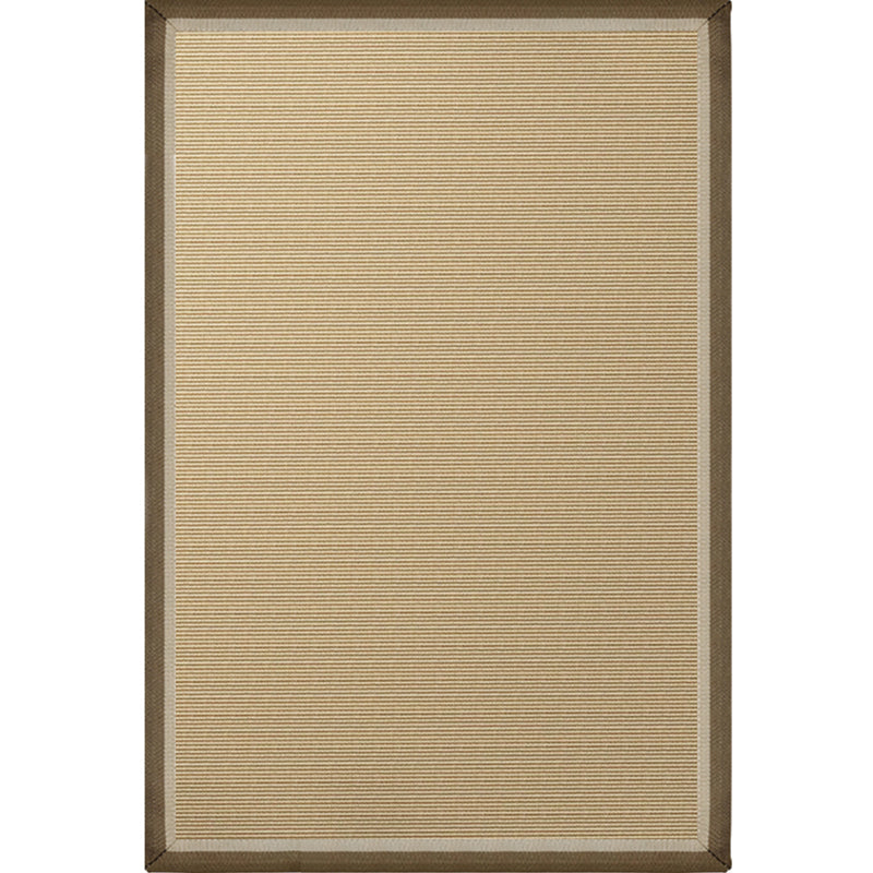 Farmhouse Parlor Rug Multi Colored Solid Color Indoor Rug Sisal Anti-Slip Backing Pet Friendly Easy Care Area Carpet Clearhalo 'Area Rug' 'Rug' 2317919