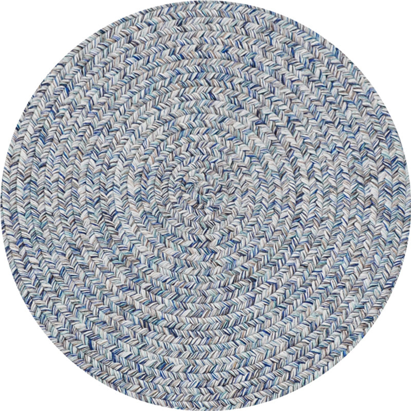 Cottage Bedroom Rug Multi Color Solid Color Indoor Rug Cotton Anti-Slip Backing Pet Friendly Area Carpet Dark Gray Clearhalo 'Area Rug' 'Rug' 2317977