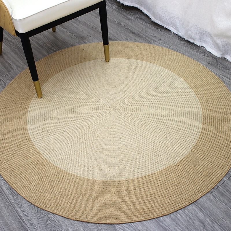 Comfort Solid Color Rug Multi-Color Sisal Indoor Rug Anti-Slip Stain-Resistant Pet Friendly Area Carpet for Bedroom Clearhalo 'Area Rug' 'Rug' 2317994