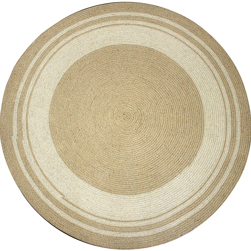 Comfort Solid Color Rug Multi-Color Sisal Indoor Rug Anti-Slip Stain-Resistant Pet Friendly Area Carpet for Bedroom Yellow Clearhalo 'Area Rug' 'Rug' 2318001