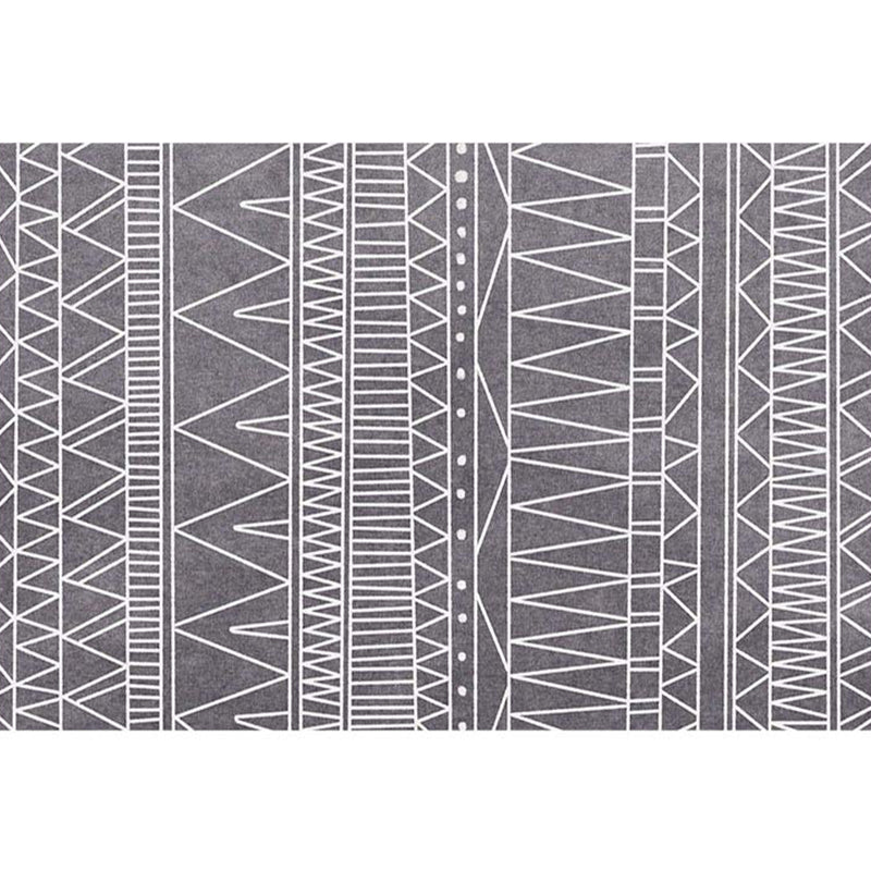 Funky Geometric Printed Rug Multi Color Synthetics Indoor Rug Non-Slip Backing Machine Washable Area Carpet for Decoration Clearhalo 'Area Rug' 'Rugs' 'Southwestern' Rug' 2318045