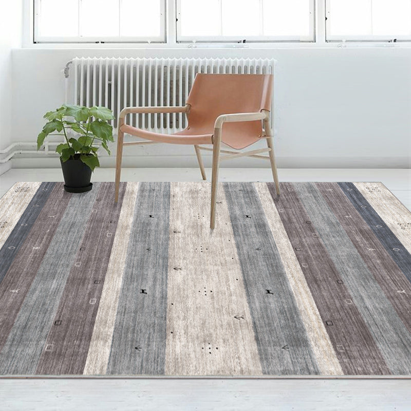 Bohomian Living Room Rug Multi Colored Geometric Print Area Carpet Polyster Non-Slip Backing Pet Friendly Indoor Rug Clearhalo 'Area Rug' 'Rugs' 'Southwestern' Rug' 2318056