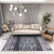 Unique Geo Pattern Rug Multi Colored Polypropylene Indoor Rug Anti-Slip Backing Pet Friendly Area Carpet for Decoration Silver Gray Clearhalo 'Area Rug' 'Rugs' 'Southwestern' Rug' 2318071
