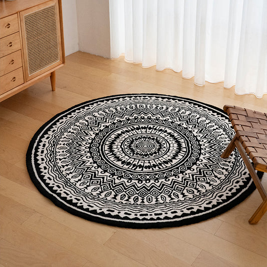 Ethnic Decoration Rug Multi Color Geometric Patterned Indoor Rug Pet Friendly Stain-Resistant Easy Care Carpet Clearhalo 'Area Rug' 'Rugs' 'Southwestern' Rug' 2318175