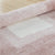 Multi Color Solid Color Rug Cotton Blend Casual Area Carpet Non-Slip Backing Easy Care Washable Area Rug for Parlor Nude Pink Clearhalo 'Area Rug' 'Casual' 'Rugs' Rug' 2325558