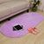 Casual Solid-Color Rug Multi Colored Cotton Blend Area Carpet Non-Slip Backing Easy Care Pet Friendly Rug for Living Room Purple Clearhalo 'Area Rug' 'Casual' 'Rugs' Rug' 2325566