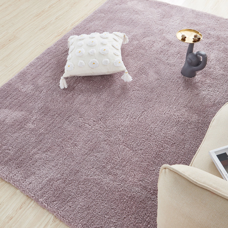 Relaxing Home Decor Rug Multi-Color Solid Color Area Rug Cotton Blend Non-Slip Machine Washable Indoor Rug Clearhalo 'Area Rug' 'Casual' 'Rugs' Rug' 2325700