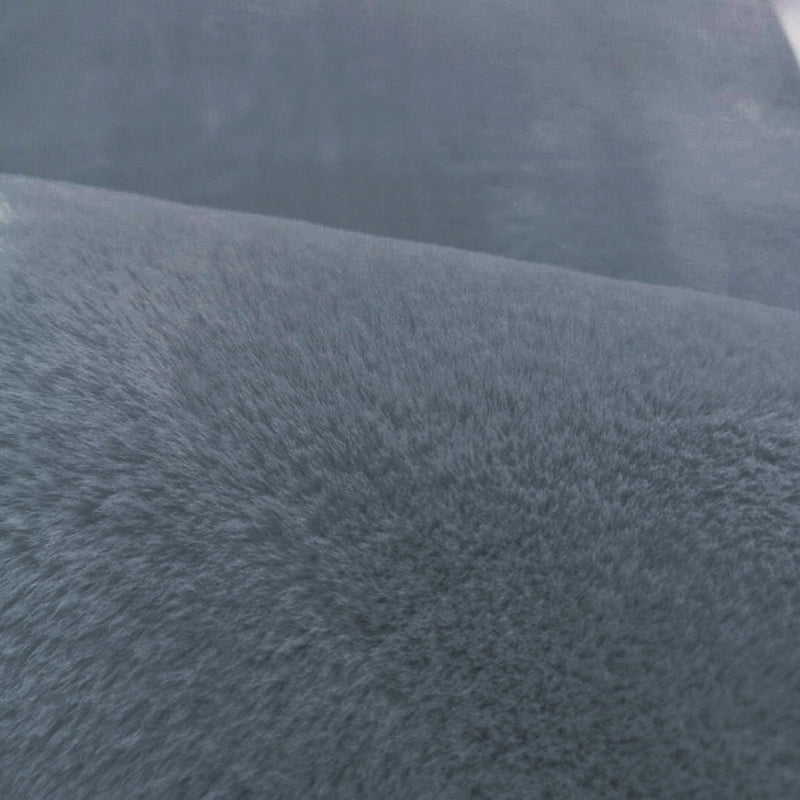 Scandinavian Decoration Rug Multi Colored Solid Color Area Carpet Cotton Blend Anti-Slip Easy Care Washable Rug Grey Clearhalo 'Area Rug' 'Casual' 'Rugs' Rug' 2325730