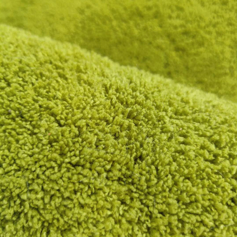 Scandinavian Decoration Rug Multi Colored Solid Color Area Carpet Cotton Blend Anti-Slip Easy Care Washable Rug Green Clearhalo 'Area Rug' 'Casual' 'Rugs' Rug' 2325740