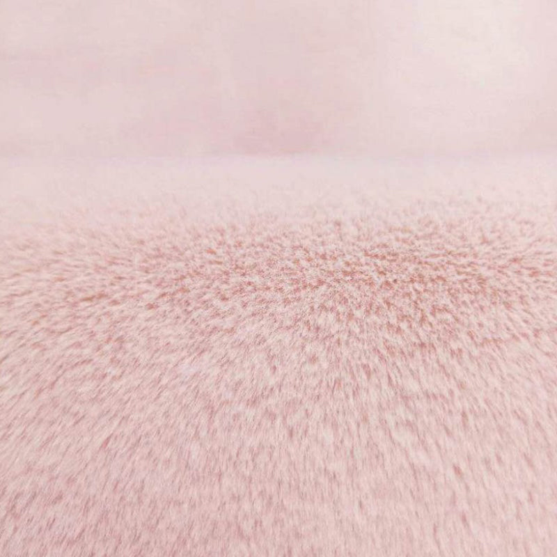 Scandinavian Decoration Rug Multi Colored Solid Color Area Carpet Cotton Blend Anti-Slip Easy Care Washable Rug Nude Pink Clearhalo 'Area Rug' 'Casual' 'Rugs' Rug' 2325741