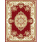 Antique Parlor Rug Multi Color Flower Patterned Area Carpet Polyster Non-Slip Backing Pet Friendly Indoor Rug Clearhalo 'Area Rug' 'Rugs' 'Vintage' Rug' 2325765