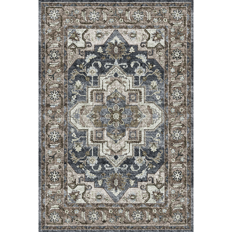 Shabby Chic Decoration Rug Multi-Color Geometric Printed Area Carpet Anti-Slip Backing Pet Friendly Washable Indoor Rug Grey Clearhalo 'Area Rug' 'Rugs' 'Shabby Chic' Rug' 2325768