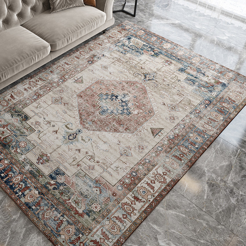 Shabby Chic Decoration Rug Multi-Color Geometric Printed Area Carpet Anti-Slip Backing Pet Friendly Washable Indoor Rug Clearhalo 'Area Rug' 'Rugs' 'Shabby Chic' Rug' 2325770