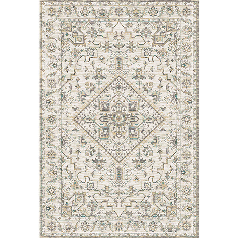Shabby Chic Decoration Rug Multi-Color Geometric Printed Area Carpet Anti-Slip Backing Pet Friendly Washable Indoor Rug Beige Clearhalo 'Area Rug' 'Rugs' 'Shabby Chic' Rug' 2325771