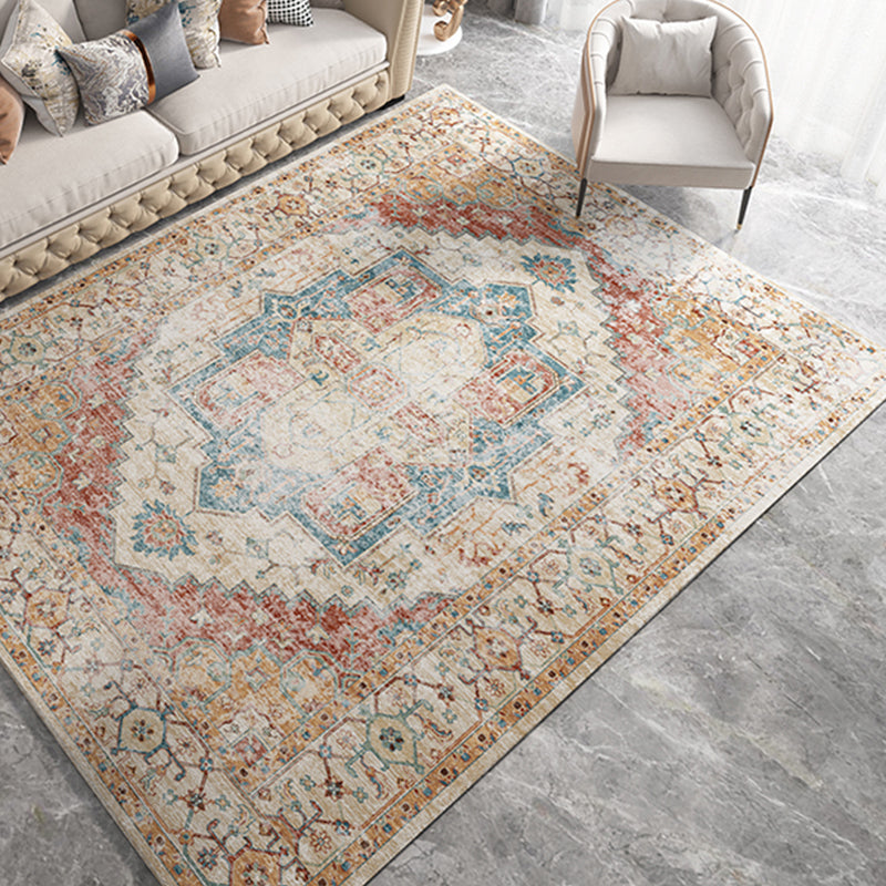 Shabby Chic Decoration Rug Multi-Color Geometric Printed Area Carpet Anti-Slip Backing Pet Friendly Washable Indoor Rug Clearhalo 'Area Rug' 'Rugs' 'Shabby Chic' Rug' 2325772