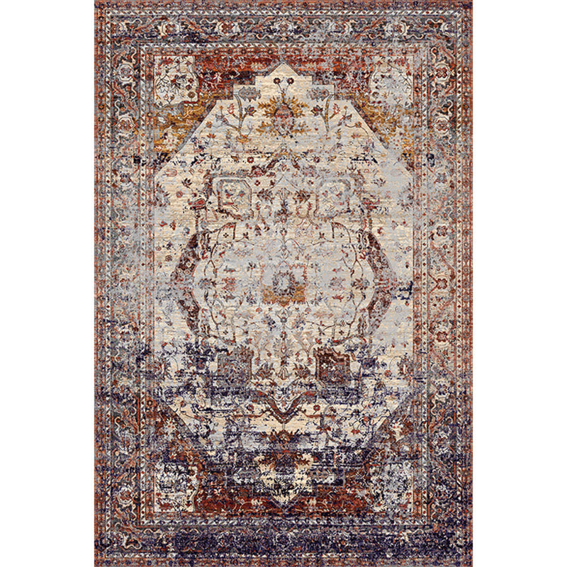 Shabby Chic Decoration Rug Multi-Color Geometric Printed Area Carpet Anti-Slip Backing Pet Friendly Washable Indoor Rug Dark Red Clearhalo 'Area Rug' 'Rugs' 'Shabby Chic' Rug' 2325773