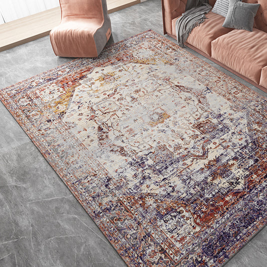 Shabby Chic Decoration Rug Multi-Color Geometric Printed Area Carpet Anti-Slip Backing Pet Friendly Washable Indoor Rug Clearhalo 'Area Rug' 'Rugs' 'Shabby Chic' Rug' 2325776