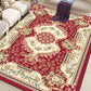 Multi-Color Living Room Rug Western Flower Print Indoor Rug Polypropylene Anti-Slip Pet Friendly Easy Care Carpet Clearhalo 'Area Rug' 'Rugs' 'Vintage' Rug' 2325869