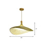 Green-Yellow Straw Hat Shaped Pendant South-East Asia Single Natural Bamboo Fiber Suspension Light Green-Yellow Small B Clearhalo 'Ceiling Lights' 'Pendant Lights' 'Pendants' Lighting' 2326434_c0484491-3655-4632-8194-836b110226b5