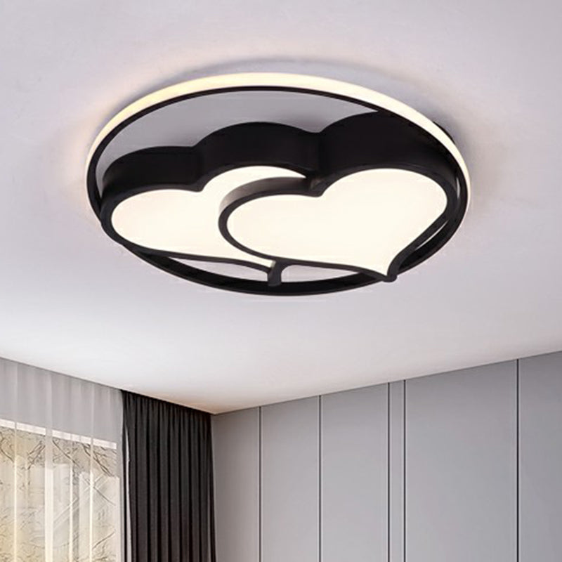 Ultrathin Bedroom Ceiling Mounted Fixture Acrylic Contemporary LED Flush Mount Lighting Clearhalo 'Ceiling Lights' 'Close To Ceiling Lights' 'Close to ceiling' 'Flush mount' Lighting' 2326889