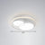 Ultrathin Bedroom Ceiling Mounted Fixture Acrylic Contemporary LED Flush Mount Lighting White White Round Clearhalo 'Ceiling Lights' 'Close To Ceiling Lights' 'Close to ceiling' 'Flush mount' Lighting' 2326900