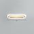 Gold Oblong LED Ceiling Fixture Minimalism Acrylic Flush Mount Light for Bedroom Gold 16" White Clearhalo 'Ceiling Lights' 'Close To Ceiling Lights' 'Close to ceiling' 'Flush mount' Lighting' 2327096