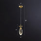 Seedy Crystal Fruit LED Pendant Light Simple Style Golden Suspension Lamp for Bedroom Clearhalo 'Ceiling Lights' 'Modern Pendants' 'Modern' 'Pendant Lights' 'Pendants' Lighting' 2327395