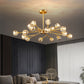 Postmodern Style Chandelier Brass Tree Branch Pendant Light with Crystal Ball Shade Clearhalo 'Ceiling Lights' 'Chandeliers' 'Modern Chandeliers' 'Modern' Lighting' 2327439
