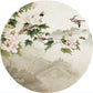 Oriental Living Room Rug Multi Colored Floral Printed Indoor Rug Polypropylene Anti-Slip Washable Easy Care Carpet Taupe Clearhalo 'Area Rug' 'Rug' 2333097