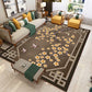 Vintage Parlor Rug Multi-Colored Floral Patterned Indoor Rug Synthetics Anti-Slip Backing Pet Friendly Carpet Brown Clearhalo 'Area Rug' 'Rug' 2333110