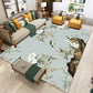 Vintage Parlor Rug Multi-Colored Floral Patterned Indoor Rug Synthetics Anti-Slip Backing Pet Friendly Carpet Light Green Clearhalo 'Area Rug' 'Rug' 2333121