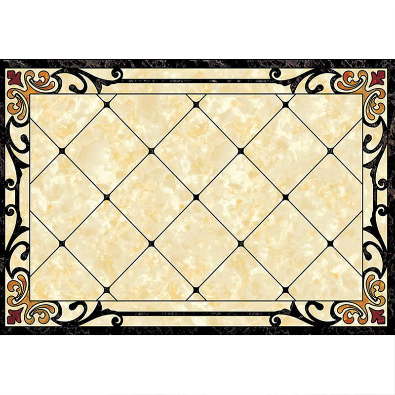 Multi Color Geometric Print Rug Polyster Retro Indoor Rug Non-Slip Backing Stain-Resistant Area Carpet for Living Room Clearhalo 'Area Rug' 'Rugs' 'Vintage' Rug' 2333200