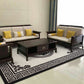 Multi Colored Geo Print Rug Polyster Asian Indoor Rug Pet Friendly Washable Anti-Slip Area Rug for Living Room Clearhalo 'Area Rug' 'Rug' 2334438