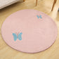 Cute Cartoon Print Rug Multi Colored Cotton Indoor Rug Non-Slip Backing Stain-Resistant Area Carpet with Tassel for Room Clearhalo 'Area Rug' 'Rug' 2335064