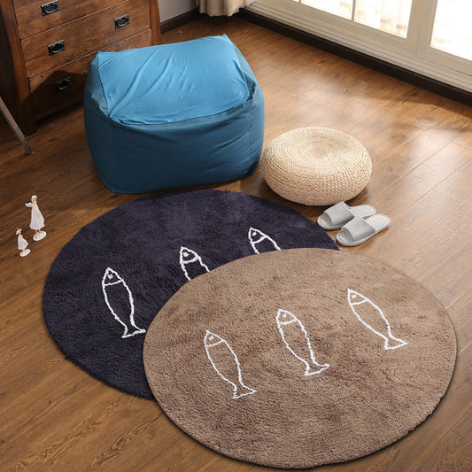 Casual Living Room Rug Multi Colored Cartoon Print Indoor Rug Anti-Slip Backing Pet Friendly Area Carpet Clearhalo 'Area Rug' 'Rug' 2335066