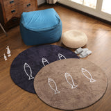 Casual Living Room Rug Multi Colored Cartoon Print Indoor Rug Anti-Slip Backing Pet Friendly Area Carpet Clearhalo 'Area Rug' 'Rug' 2335066