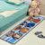 Minimalist Cartoon Printed Rug Multi Colored Polyster Indoor Rug Non-Slip Backing Pet Friendly Area Carpet for Kids Room Sky Blue Clearhalo 'Area Rug' 'Rug' 2335139