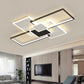Overlap Ceiling Mounted Light Modern Stylish Metal Bedroom Flush Mount Lighting Fixture Clearhalo 'Ceiling Lights' 'Close To Ceiling Lights' 'Close to ceiling' 'Flush mount' Lighting' 2336464