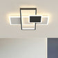 Overlap Ceiling Mounted Light Modern Stylish Metal Bedroom Flush Mount Lighting Fixture Clearhalo 'Ceiling Lights' 'Close To Ceiling Lights' 'Close to ceiling' 'Flush mount' Lighting' 2336466
