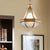 Gourd Ceiling Pendant Modernism Clear/Textured White/Cream Glass 1 Bulb Bedroom Hanging Light Fixture Textured White Clearhalo 'Ceiling Lights' 'Glass shade' 'Glass' 'Pendant Lights' 'Pendants' Lighting' 234374