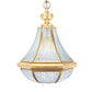 Gourd Ceiling Pendant Modernism Clear/Textured White/Cream Glass 1 Bulb Bedroom Hanging Light Fixture Clearhalo 'Ceiling Lights' 'Glass shade' 'Glass' 'Pendant Lights' 'Pendants' Lighting' 234376