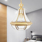 Gourd Ceiling Pendant Modernism Clear/Textured White/Cream Glass 1 Bulb Bedroom Hanging Light Fixture Clear Clearhalo 'Ceiling Lights' 'Glass shade' 'Glass' 'Pendant Lights' 'Pendants' Lighting' 234383