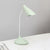 Nordic Bell Shape Standing Desk Light Touch-Sensitive Blue/Green/Pink/White LED Desk Lamp with USB Charging Port Green Clearhalo 'Desk Lamps' 'Lamps' Lighting' 234768