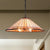 Wide Flare Pendant Lamp 1 Bulb Beige Cut Glass Tiffany-Style Suspension Lighting Fixture Beige Clearhalo 'Art Deco Pendants' 'Cast Iron' 'Ceiling Lights' 'Ceramic' 'Crystal' 'Industrial' 'Metal' 'Middle Century Pendants' 'Pendant Lights' 'Pendants' 'Tiffany close to ceiling' 'Tiffany Pendants' 'Tiffany' Lighting' 235316