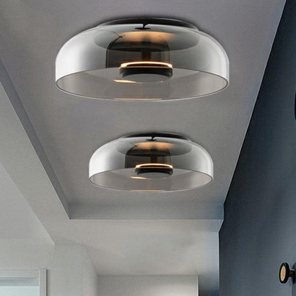 Bowl Led Flushmount Ceiling Lamp Modern