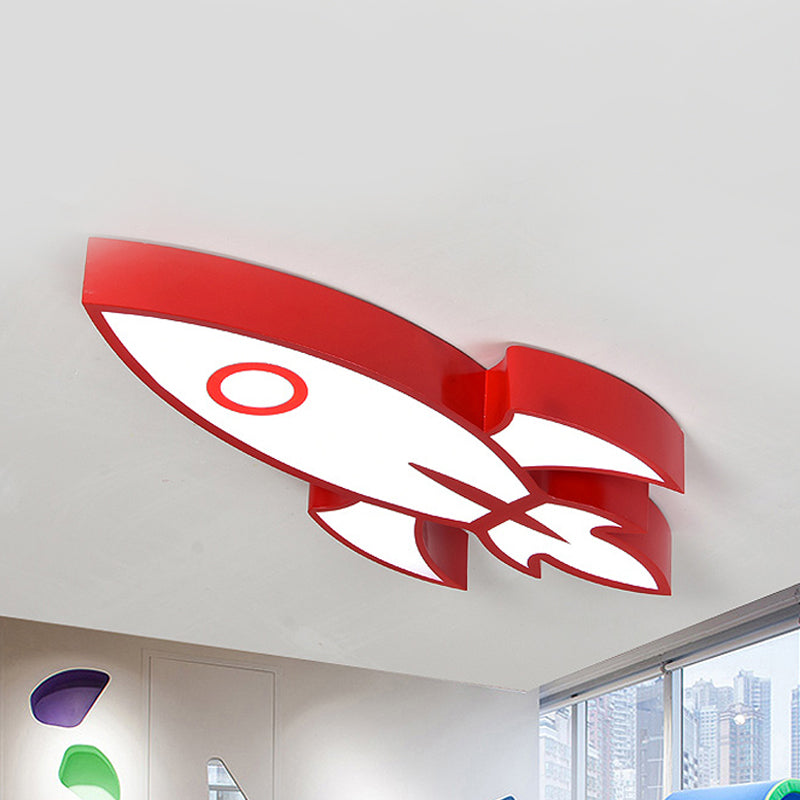 Acrylic Spaceship Ceiling Mount Light Child Bedroom Contemporary ...