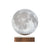 Plastic Moon Shaped Table Light Decorative LED White Maglev Nightstand Lamp for Child Room Dark Wood Clearhalo 'Lamps' 'Table Lamps' Lighting' 2356826